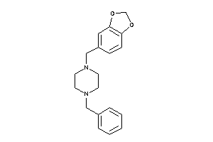 Image of 1-benzyl-4-piperonyl-piperazine