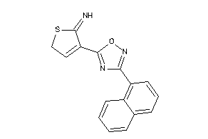 [4-[3-(1-naphthyl)-1,2,4-oxadiazol-5-yl]-2H-thiophen-5-ylidene]amine
