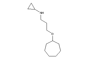 3-(cycloheptoxy)propyl-cyclopropyl-amine