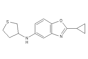 (2-cyclopropyl-1,3-benzoxazol-5-yl)-tetrahydrothiophen-3-yl-amine