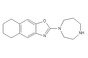 2-(1,4-diazepan-1-yl)-5,6,7,8-tetrahydrobenzo[f][1,3]benzoxazole