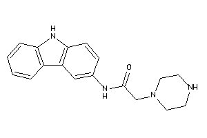 N-(9H-carbazol-3-yl)-2-piperazino-acetamide