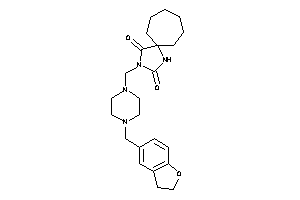 3-[[4-(coumaran-5-ylmethyl)piperazino]methyl]-1,3-diazaspiro[4.6]undecane-2,4-quinone