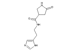 N-[2-(1H-imidazol-5-yl)ethyl]-5-keto-pyrrolidine-3-carboxamide