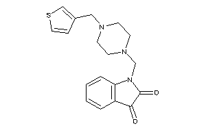 1-[[4-(3-thenyl)piperazino]methyl]isatin