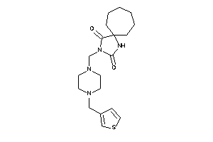 3-[[4-(3-thenyl)piperazino]methyl]-1,3-diazaspiro[4.6]undecane-2,4-quinone