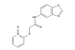 N-(1,3-benzoxazol-5-yl)-2-[(1-keto-2-pyridyl)thio]acetamide