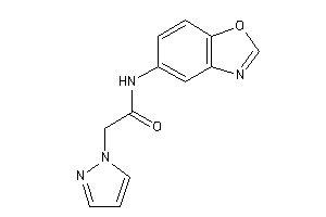 N-(1,3-benzoxazol-5-yl)-2-pyrazol-1-yl-acetamide