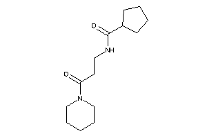 N-(3-keto-3-piperidino-propyl)cyclopentanecarboxamide