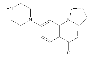 Image of 8-piperazino-2,3-dihydro-1H-pyrrolo[1,2-a]quinolin-5-one