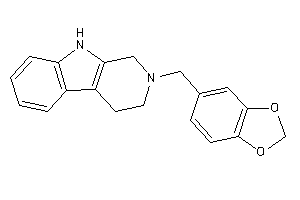 2-piperonyl-1,3,4,9-tetrahydro-$b-carboline