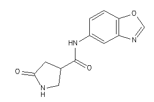 N-(1,3-benzoxazol-5-yl)-5-keto-pyrrolidine-3-carboxamide