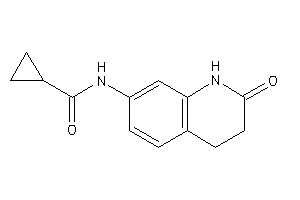 N-(2-keto-3,4-dihydro-1H-quinolin-7-yl)cyclopropanecarboxamide