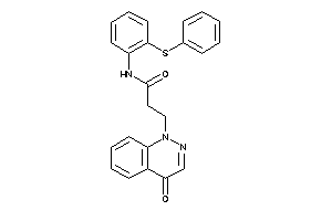 3-(4-ketocinnolin-1-yl)-N-[2-(phenylthio)phenyl]propionamide