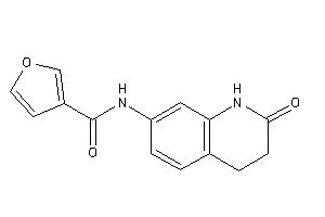 N-(2-keto-3,4-dihydro-1H-quinolin-7-yl)-3-furamide