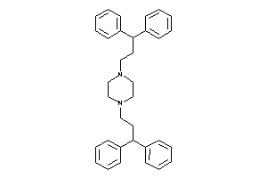 1,4-bis(3,3-diphenylpropyl)piperazine