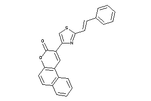 2-(2-styrylthiazol-4-yl)benzo[f]chromen-3-one