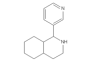 1-(3-pyridyl)-1,2,3,4,4a,5,6,7,8,8a-decahydroisoquinoline
