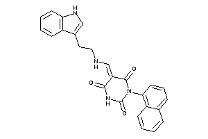 5-[[2-(1H-indol-3-yl)ethylamino]methylene]-1-(1-naphthyl)barbituric Acid