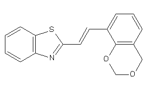 2-[2-(4H-1,3-benzodioxin-8-yl)vinyl]-1,3-benzothiazole