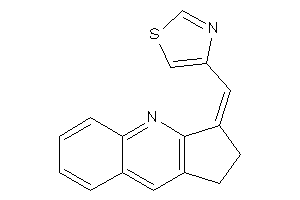 4-(1,2-dihydrocyclopenta[b]quinolin-3-ylidenemethyl)thiazole