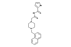 N-[2-[4-(1-naphthylmethyl)piperazino]acetyl]-1H-pyrrole-2-carboxamide