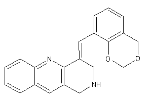 4-(4H-1,3-benzodioxin-8-ylmethylene)-2,3-dihydro-1H-benzo[b][1,6]naphthyridine