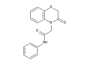 2-(3-keto-1,4-benzoxazin-4-yl)-N-phenyl-acetamide