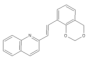 2-[2-(4H-1,3-benzodioxin-8-yl)vinyl]quinoline