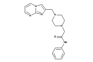 2-[4-(imidazo[1,2-a]pyrimidin-2-ylmethyl)piperazino]-N-phenyl-acetamide