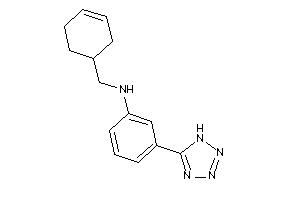 Cyclohex-3-en-1-ylmethyl-[3-(1H-tetrazol-5-yl)phenyl]amine