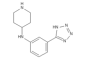 4-piperidyl-[3-(1H-tetrazol-5-yl)phenyl]amine