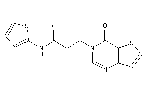3-(4-ketothieno[3,2-d]pyrimidin-3-yl)-N-(2-thienyl)propionamide
