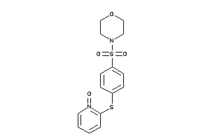 2-[(4-morpholinosulfonylphenyl)thio]pyridine 1-oxide