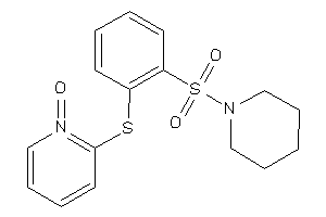 2-[(2-piperidinosulfonylphenyl)thio]pyridine 1-oxide