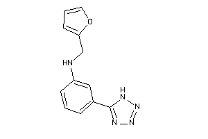 2-furfuryl-[3-(1H-tetrazol-5-yl)phenyl]amine