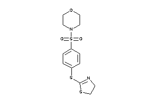 4-[4-(2-thiazolin-2-ylthio)phenyl]sulfonylmorpholine