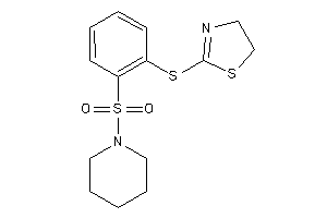 2-[(2-piperidinosulfonylphenyl)thio]-2-thiazoline