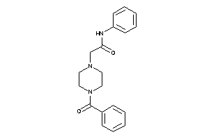 2-(4-benzoylpiperazino)-N-phenyl-acetamide