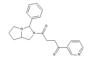 1-(3-phenyl-1,3,5,6,7,7a-hexahydropyrrolo[2,1-e]imidazol-2-yl)-4-(3-pyridyl)butane-1,4-dione