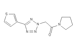 1-pyrrolidino-2-[5-(3-thienyl)tetrazol-2-yl]ethanone