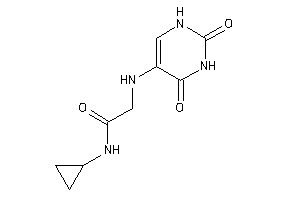 N-cyclopropyl-2-[(2,4-diketo-1H-pyrimidin-5-yl)amino]acetamide