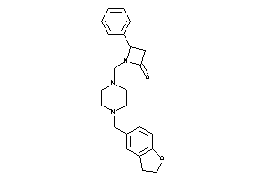 1-[[4-(coumaran-5-ylmethyl)piperazino]methyl]-4-phenyl-azetidin-2-one