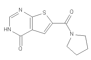 6-(pyrrolidine-1-carbonyl)-3H-thieno[2,3-d]pyrimidin-4-one