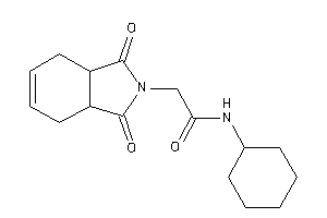 N-cyclohexyl-2-(1,3-diketo-3a,4,7,7a-tetrahydroisoindol-2-yl)acetamide