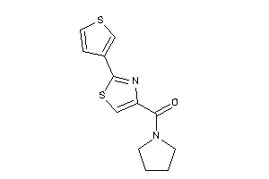 Pyrrolidino-[2-(3-thienyl)thiazol-4-yl]methanone