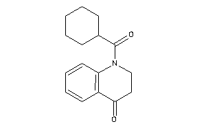 Image of 1-(cyclohexanecarbonyl)-2,3-dihydroquinolin-4-one