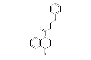 1-(3-phenoxypropanoyl)-2,3-dihydroquinolin-4-one