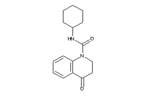N-cyclohexyl-4-keto-2,3-dihydroquinoline-1-carboxamide