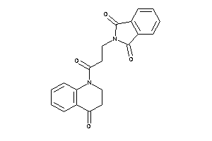 2-[3-keto-3-(4-keto-2,3-dihydroquinolin-1-yl)propyl]isoindoline-1,3-quinone